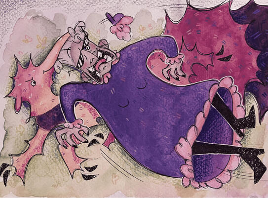 Anteater Half Page (Roald Dahl)