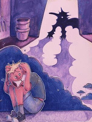 Anteater Full Page (Roald Dahl)